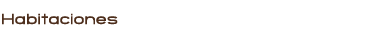 Habitaciones